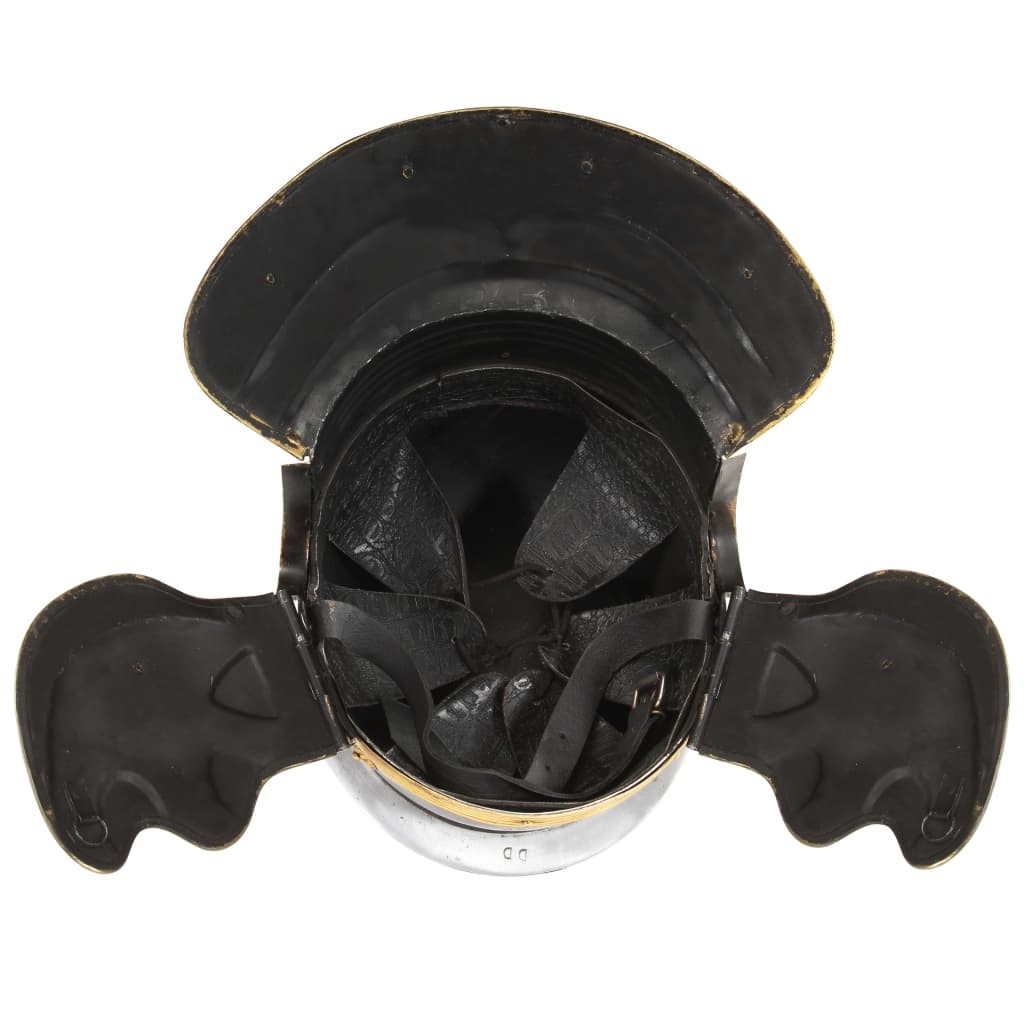 Roman Soldier Helmet Antique Replica LARP Silver Steel